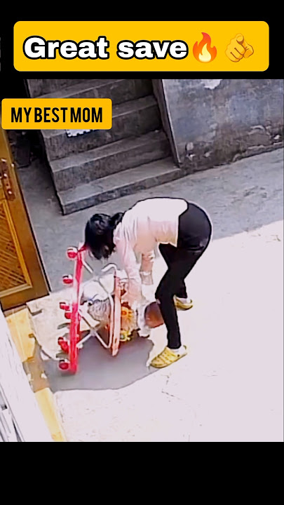 great save my baby👶#mom #baby #love you