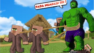 ADA HULK NGAMUK DI DESA VILLAGER !!! TERSIKSA LAGI KAYANYA VILLAGERNYA !!!