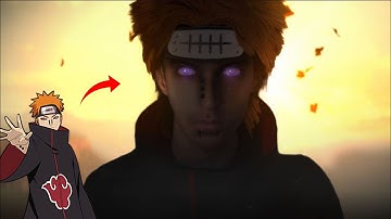 I Created Pain from Naruto in Live Action Using VFX.