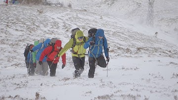 Winter skills 1.9: travelling in the winter hills