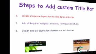 Celebrity Eclipse Tutorial Android LOLLIPOP Application Development for Beginner  59 Wealth
