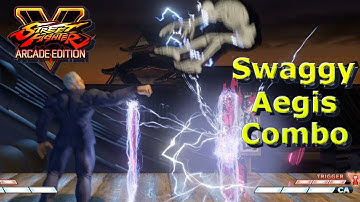 SFV AE - Urien Swaggy Aegis Combo + Headbutt Loop