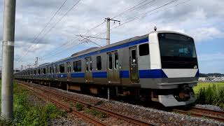 (約86.7km) 564M 常磐線 E531系K475編成 普通 水戸行 湯本〜泉間 通過