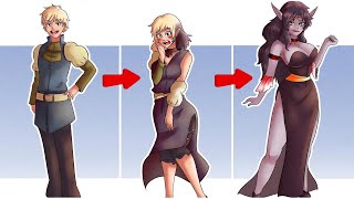 From Servant To Queen Tg Tf Comic Dub 124