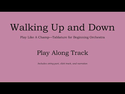 Prep Strings Play Along: Walking Up and Down