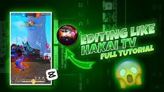 How To Edit Video Like Hakai Tv - Full Tutorial Video Manjit Ff
