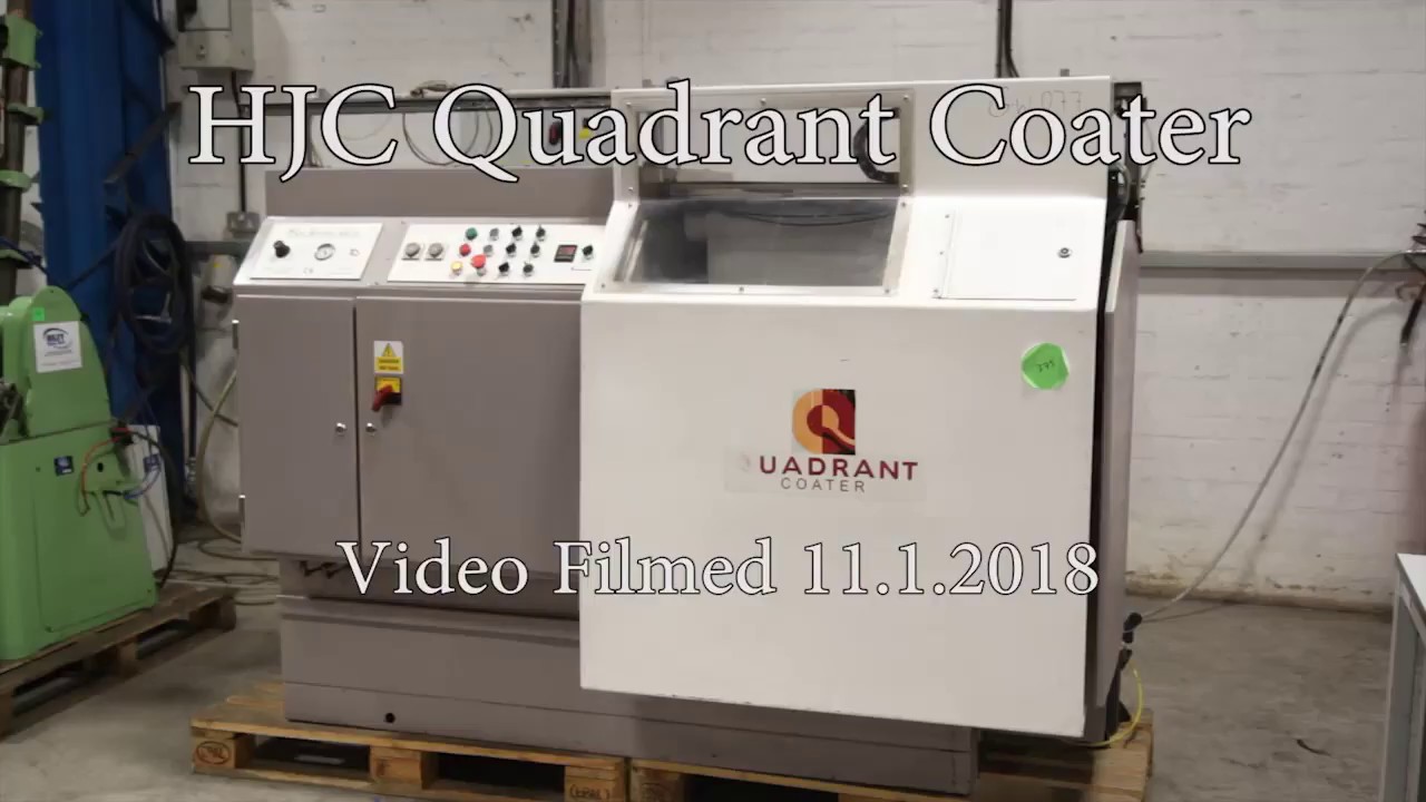 Ransohoff Quadrant Coater QC600 Paint Application Machine