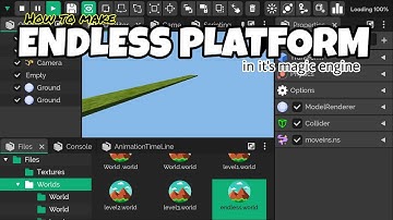 How to make Endless Platform in it