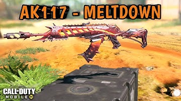 AK117 - MELTDOWN | LEGENDARY GUN GAMEPLAY | COD MOBILE | CALL OF DUTY MOBILE | TAP AROUND