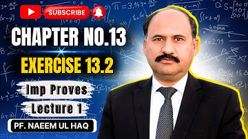 Proves of Exercise#13.2 | Lecture#1 | Inverse Trigonometric Functions | Ch#13 || Prof Naeem-ul-Haq