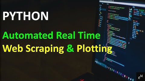 Python: Real Time Stock Price Scraping and Plotting with Beautiful Soup and Matplotlib Animation