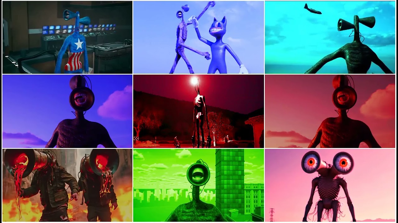 Mix - Siren Head New Coffin DanceMeme Song Cover 