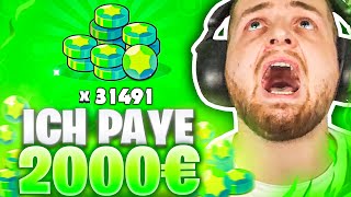 🔥💸ICH maxe ALLE BRAWLER für 2000€?! - XXL PAY FOLGE in Brawl Stars