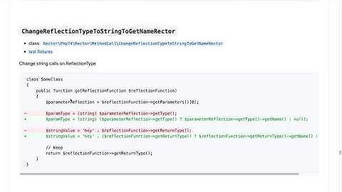 Rector - обновление PHP кода