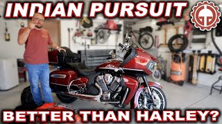 Road Trip Revelation: Indian Pursuit Outshines Harley Touring Bikes