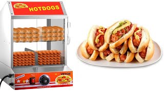 VEVOR Hot Dog Steamer Amazon Overview