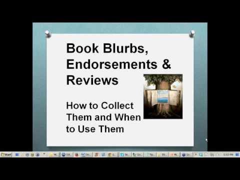 How to Get Book Blurbs, Endorsements and Reviews