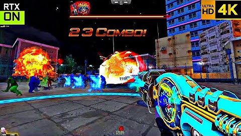 Counter-Strike Nexon: Studio Zombie Scenario (Hell) - Neon City Map 4K