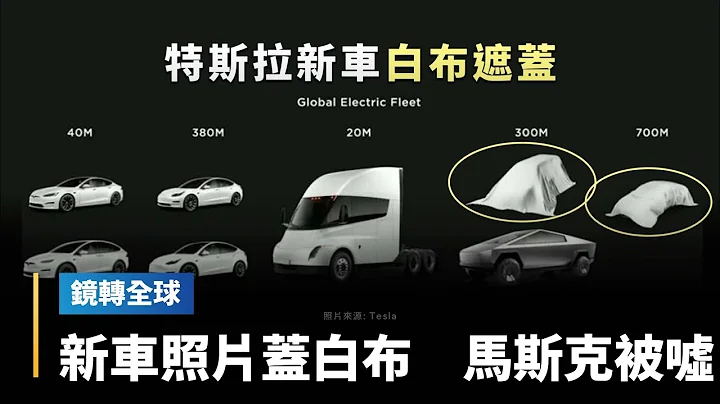 特斯拉投資人大會　馬斯克開講「Master Plan 3」　新車只有示意圖還蓋白布　股價被噓跌6%｜鏡轉全球 #鏡新聞 - 天天要聞