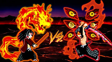 Yoriichi(New) VS Kakushibo V2 in Jump Force Mugen