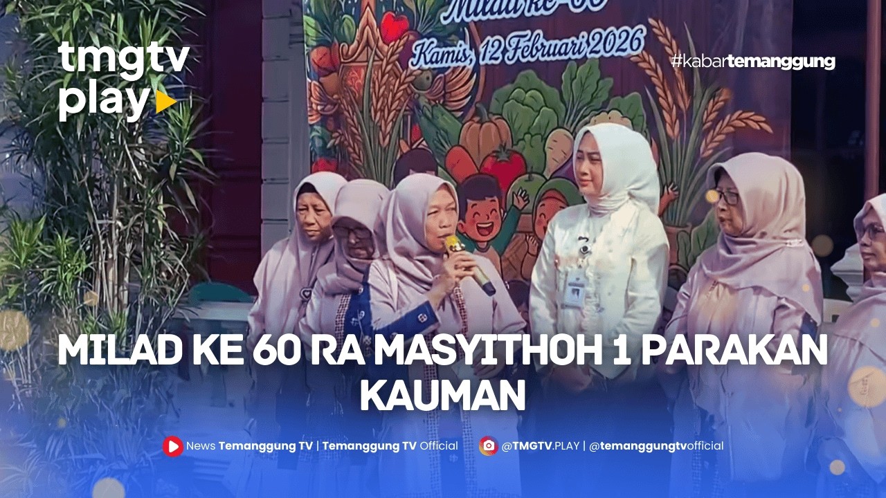 MILAD KE 60 RA MASYITHOH 1 PARAKAN KAUMAN