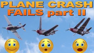 Plane crash compilation part 2 In HD