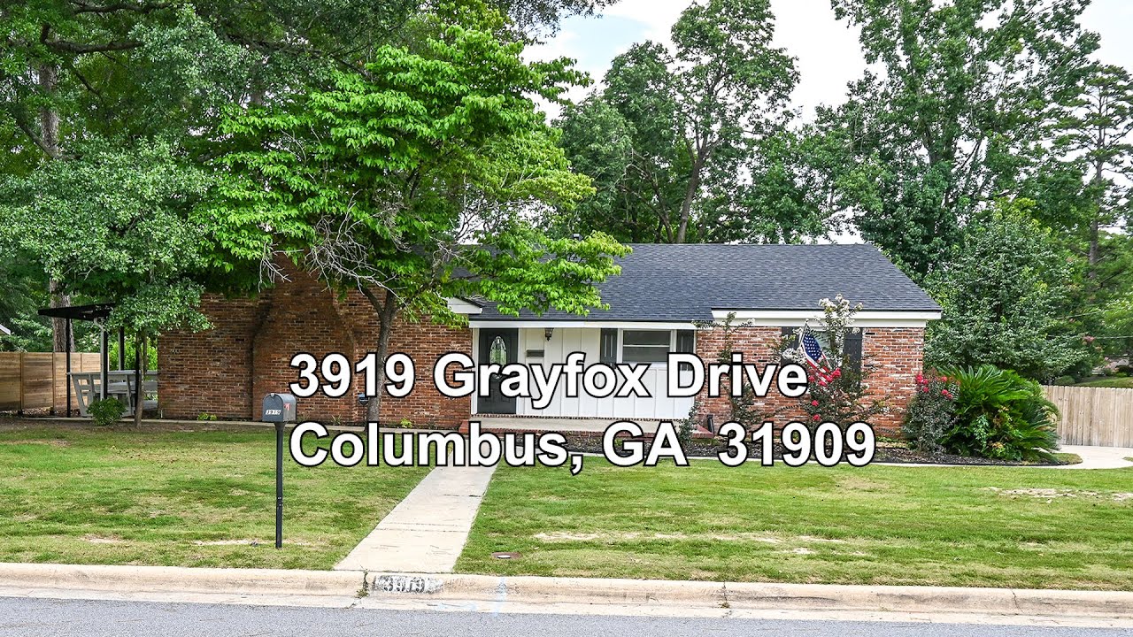 NE-Columbus,Brick, Near I-185 & Ft Benning @ 3919 Grayfox Drive,Columbus,GA.31909 - Unbranded