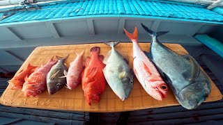 4:20 VERTICAL JIGGING FISHING. HEAVY AND LIGHT JIGGING FISHING BUMAWI TAYO SA LIGHT JIGGING #fishing