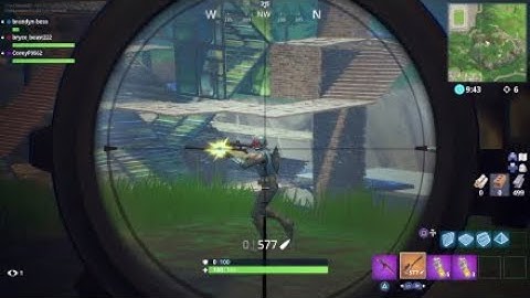 Quick-scopes and no-scopes|Sniper shootout on playground mode in fortnite!