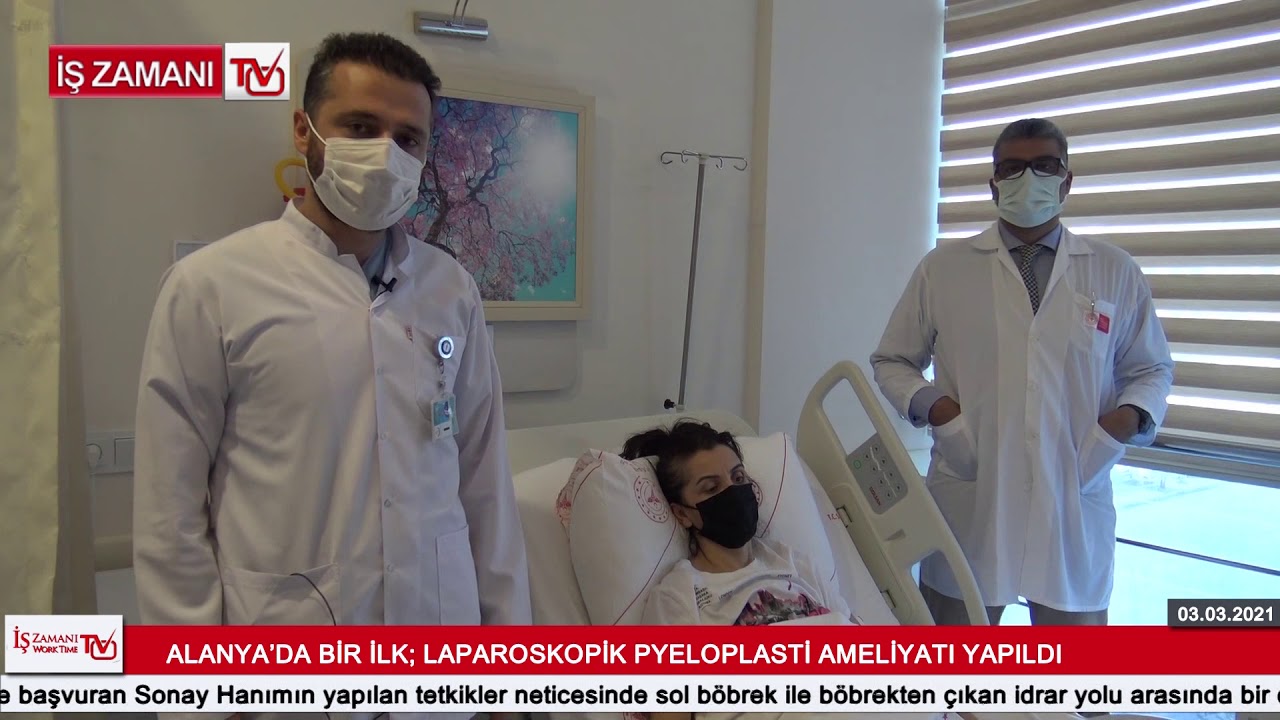 ALKÜ Alanya Eğitim ve Araştırma Hastanesi “LAPAROSKOPİK PYELOPLASTİ” AMELİYATI İLE ALANYA’DA BİR İLK