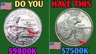 Top 2 Most Valuable State Quarters  Worth Big Money?$4,000 to Ultra-Rare Coins in Your Pocket Change