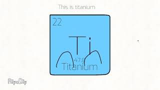 This is titanium | elementballs