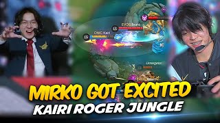 MIRKO got EXCITED WHEN KAIRI PICKED ROGER JUNGLE THEN THIS HAPPENED . . . 🤯😱