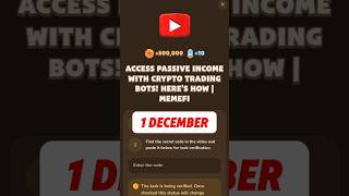 ACCESS PASSIVE INCOME WITH CRYPTO TRADING BOTS! HERE’S HOW | MEMEFI #memefi #code