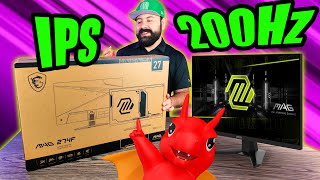 200Hz para tus juegos competitivos! Monitor MSI MAG 274F Rapid IPS - DrogaDigital