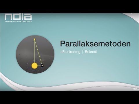 Video: Hvordan kan Parallax brukes til å måle avstand til stjerner?