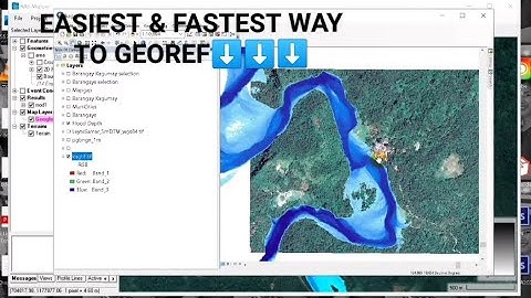 How to Georeference Quickly | Using HECRAS-2D to georeference images