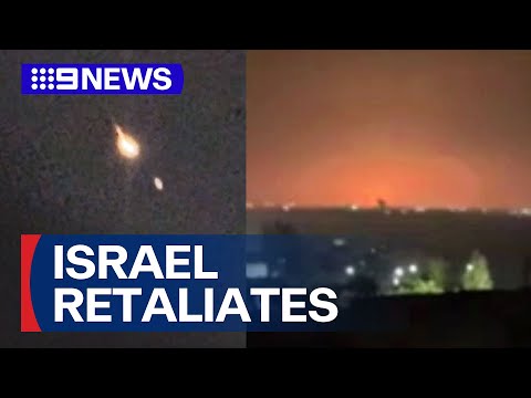 Fears of all-out war as Israel launches retaliation strike on Iran | 9 News Australia