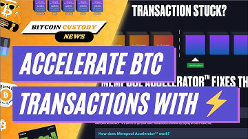 Accelerate Bitcoin Transaction with Lightning & The 3 Ways to Increase Your Bitcoin Fee.