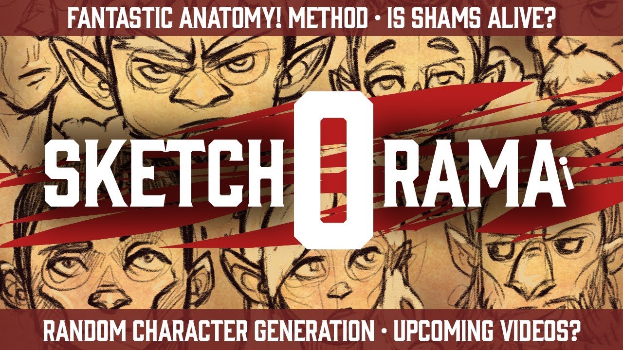 Sketch-O-Rama! #14: Random Fantasy Characters (D&D 5e)