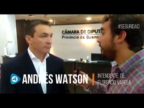 Andrés Watson con Cuatro Medios: "Los intendentes estamos muy preocupados por la seguridad"