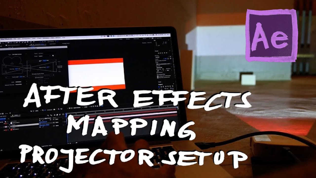 How to Setup Your After Effects Camera for 3D Mapping tutorial YouTube