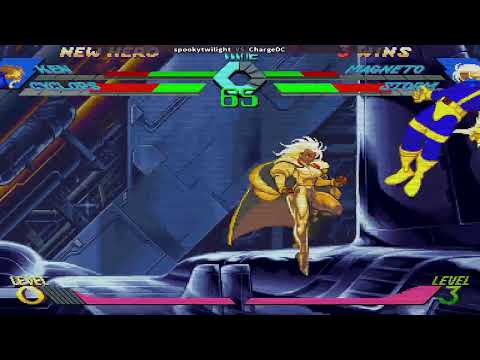 X-Men vs. Street Fighter - Ken, Cyclops vs. Magneto, Storm 4