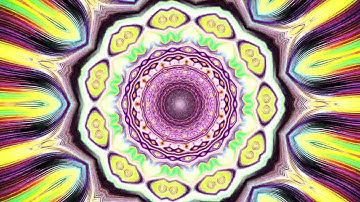 Hypnotic and Calming Kaleidoscope – Mesmerizing Visualizer (12 Minutes)