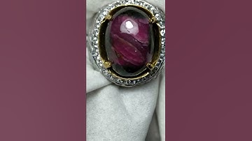 13.14 UNHEATED RUBY IN ZOISITE