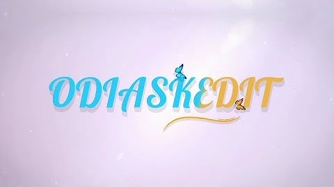 3D Name Art Video Editing in AlightMotion video Trending intro vide0editing  odia sk edit