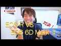 EOS R＆EOS 6D MarkⅡについての動画です。一眼レフ機ですが、素晴らしい性能だと思います。 EOS R VS EOS 6D MarkⅡの対決！