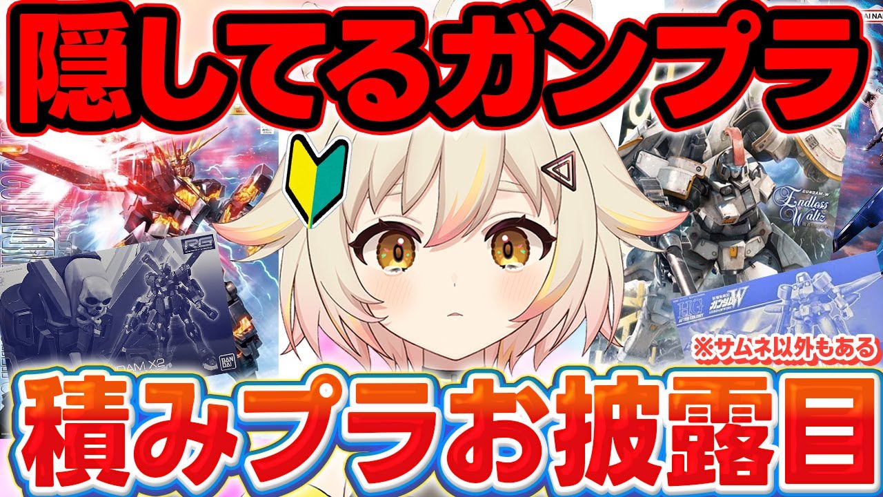 【ガンプラ】この1年で購入したガンプラを数える恐怖の回【手元カメラ / 