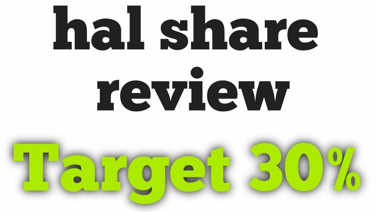 hal share price target, hal share review, hal share prediction YouTube