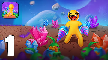 Galaxy Survivor - Part 1 Stickman Galaxy Survivor - Gameplay Walkthrough(iOS, Android)